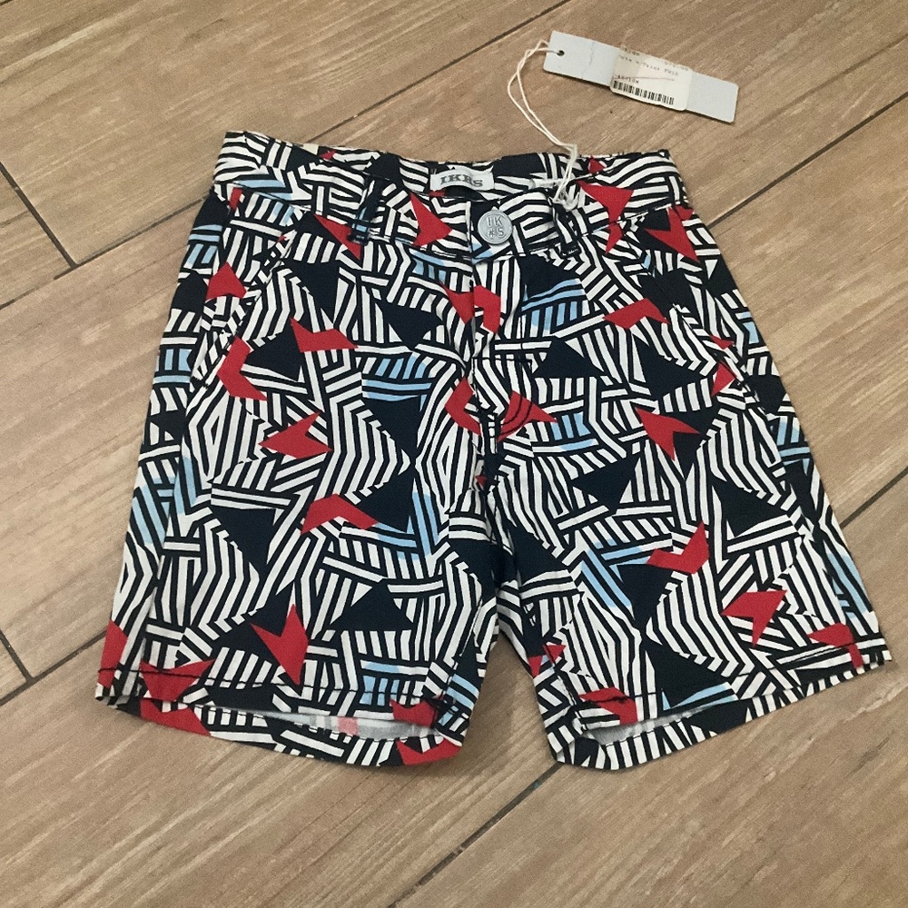 Ikks printed shorts nwt size 18m